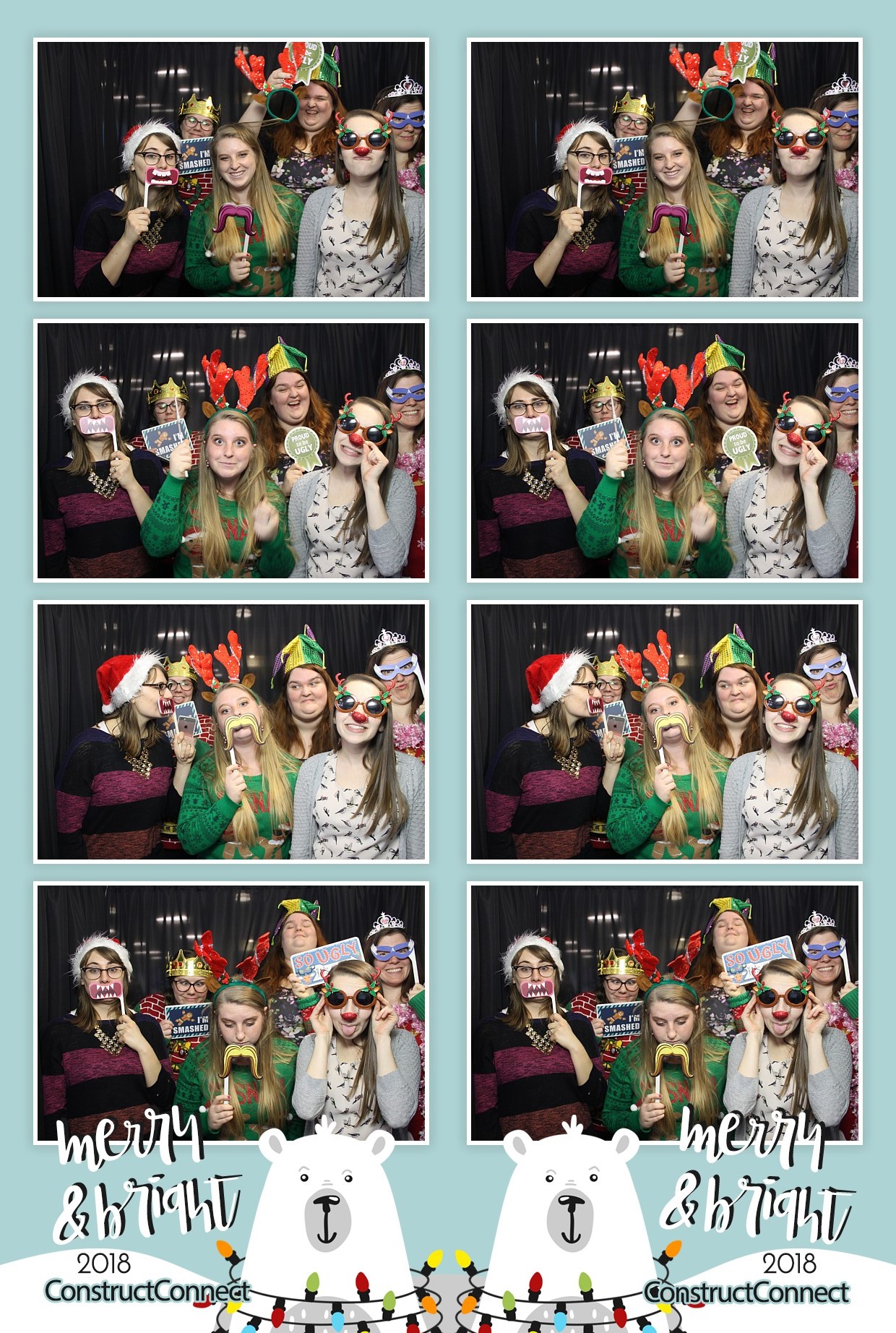 St Monica's Christmas Party 2018 | View more photos from the event at gallery.photoboothcincy.com/u/PhotoBoothCincy/St-Monicas-Christmas-Party-2018